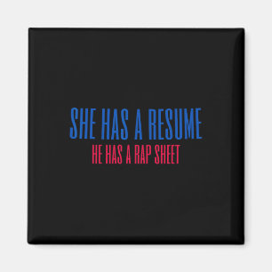 She Has A Resume He Has A Rap Sheet Kamala For Pre Magnet