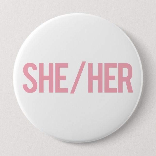 She/Her Buttons (Front)