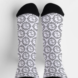 She Her Fancy Frame Socks