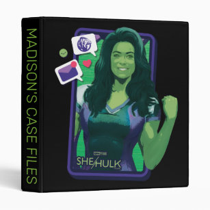She-Hulk Cell Phone Graphic Binder