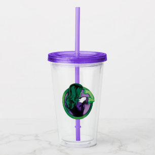 She-Hulk Icon Acrylic Tumbler