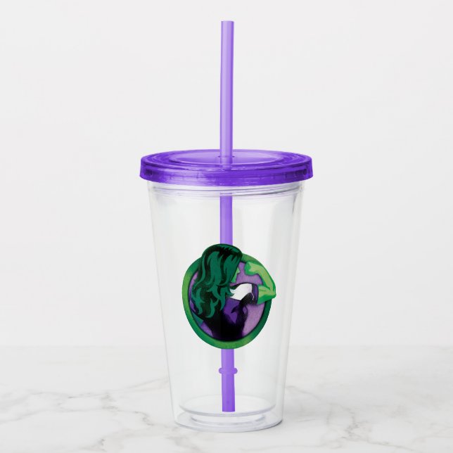 She-Hulk Icon Acrylic Tumbler (Front)