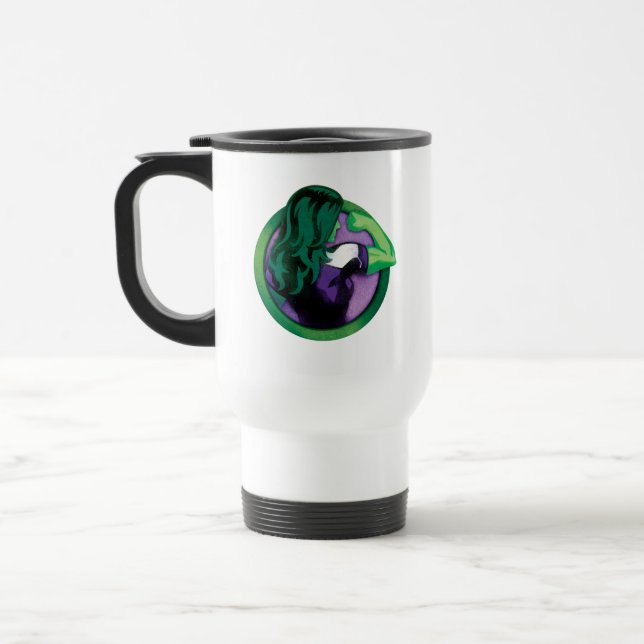 She-Hulk Icon Travel Mug (Left)