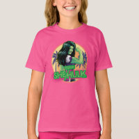 She-Hulk Retro Palm Tree Graphic