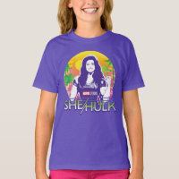 She-Hulk Retrowave Graphic