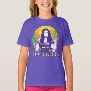 She-Hulk Retrowave Graphic T-Shirt