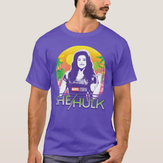 She-Hulk Retrowave Graphic T-Shirt