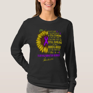 She Is A Chiari Malformation Warrior She Is Me T-Shirt