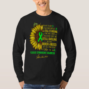 She Is A Kabuki Syndrome Warrior She Is Me T-Shirt