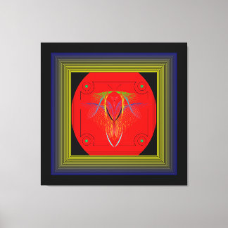 "She Is" An emissary of balance, beauty, and force Canvas Print