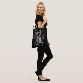 She is Art Tote Bag