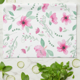 She is clothed with strength and dignity kitchen towel