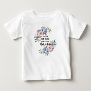 She is Far More Precious Than Rubies Baby T-Shirt