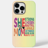 She Is Mom Blessed Mom Retro Quote Mother's Day