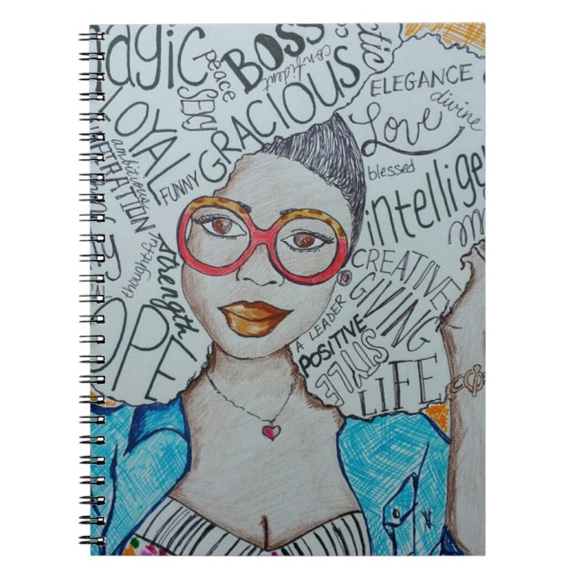 She Is... Notebook (Front)