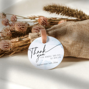 She is on Cloud Nine Bridal Shower Thank You Favour Tags