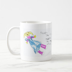 She is Rabbit. She wear a dress Coffee Mug