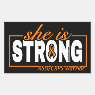 SHE IS STRONG...RSD/CRPS STICKER