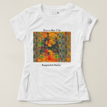 She is the City.....womens activewear