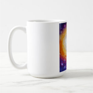 She is watching the stars coffee mug