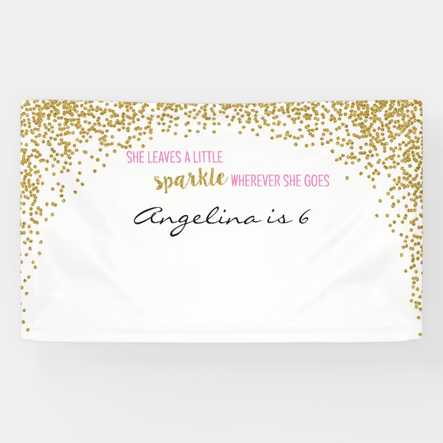 She leaves to little sparkle to wherever she goes banner (Horizontal)