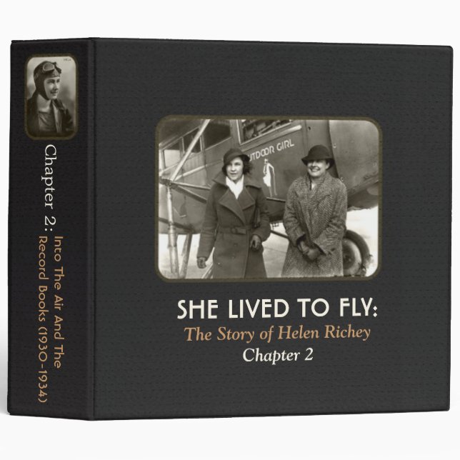 She Lived To Fly:Chapter 2 Binder (Front/Spine)