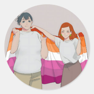 She Loves To Cook And She Loves to Eat   Pride Classic Round Sticker