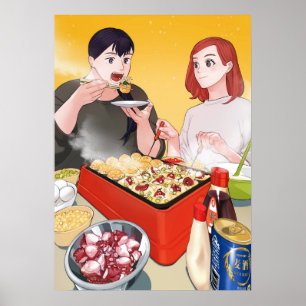She Loves To Cook And She Loves to Eat Promo Poster