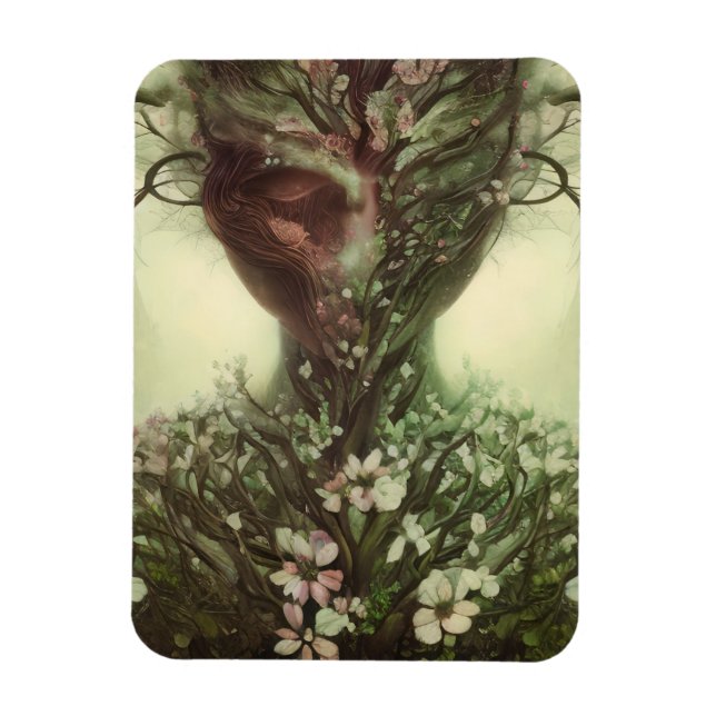 She of the Forest Magnet (Vertical)