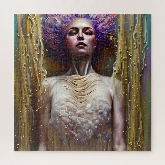 She of the Pasta Puzzle (Vertical)