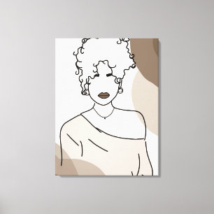 she-old canvas print