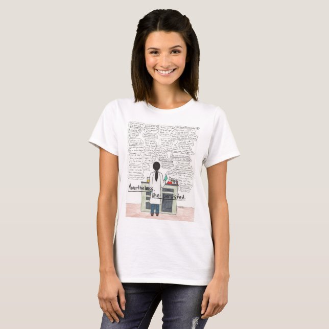 She Persisted (STEM) T-Shirt (Front Full)
