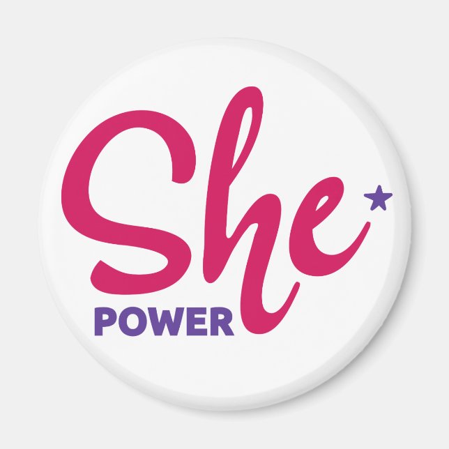 She Power Magnet (Front)