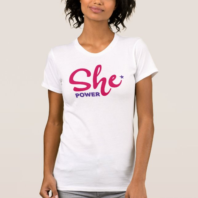 She Power Womens Shirt (Front)