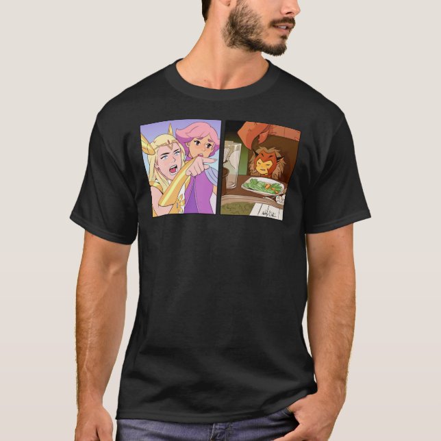She-Ra Yelling At Catra Meme Classic T-Shirt (Front)