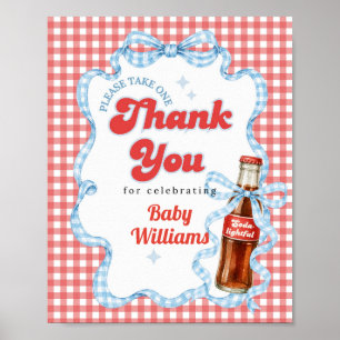 She Ready Pop Soda Baby Shower Favours Poster