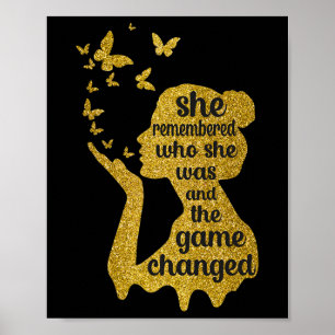 She Remembered Who She Was And The Game Changed 1 Poster