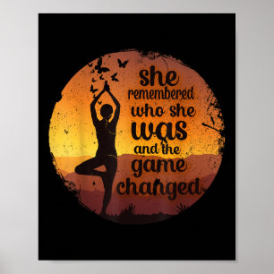 She Remembered Who She Was And The Game Changed  Poster