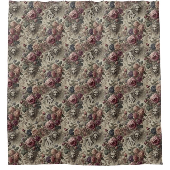 She’s Got Claws – Gothic Floral Grotesque  (Front)