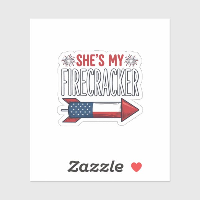 She’s My Firecracker Patriotic Couple Design_1 (Sheet)