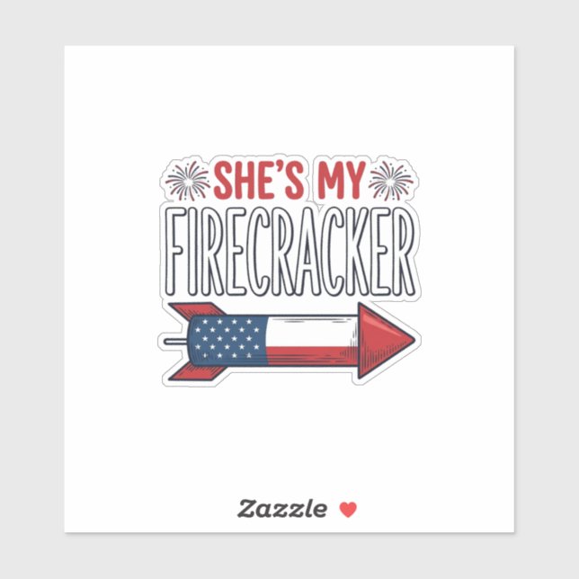 She’s My Firecracker Patriotic Couple Design_1 (Sheet)