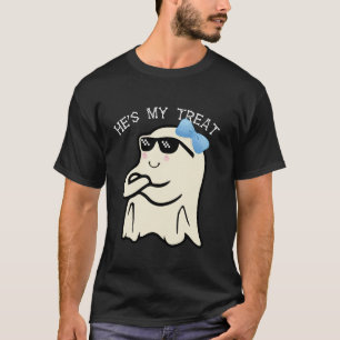 she s my trick he s treat Ghost Boo Matching hallo T-Shirt