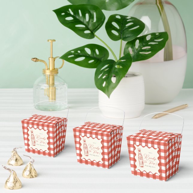 She’s ready to pop baby shower favor box (Multiple)