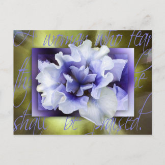 She Shall Be Praised Postcard