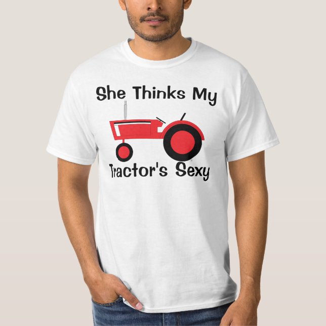She thinks red T-Shirt (Front)
