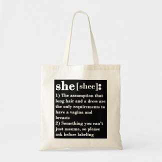 She Tote Bag