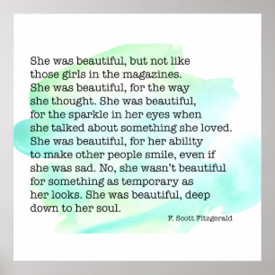 She Was Beautiful Poster