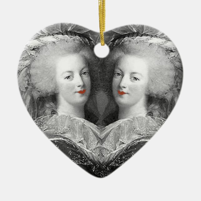 She was her only comfort. ceramic ornament (Front)