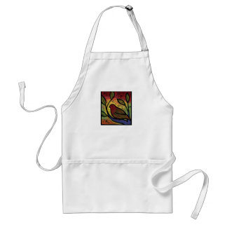 She Watched the Changing Season Apron