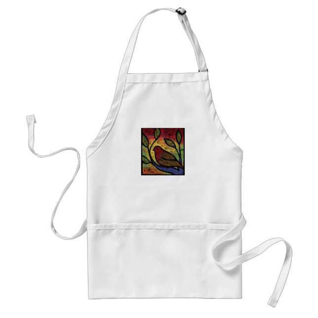 She Watched the Changing Season Apron (Front)